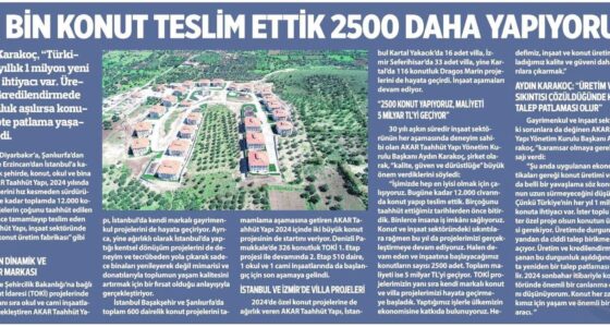 Akar Taahüt Basında Biz